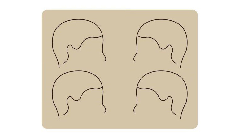 Latex Scalp Micropigmentation Practice Skin SMP Scalp Tattoo Skin for Bald Exercising Training